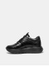 Кросівки жіночі чорні шкіряні