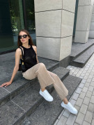 Кеды женские кожаные белые 5604 additional