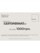 Сертификат на 1000 грн. от Maletskiy